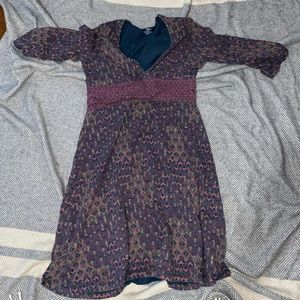 Patagonia, peacock design sundress